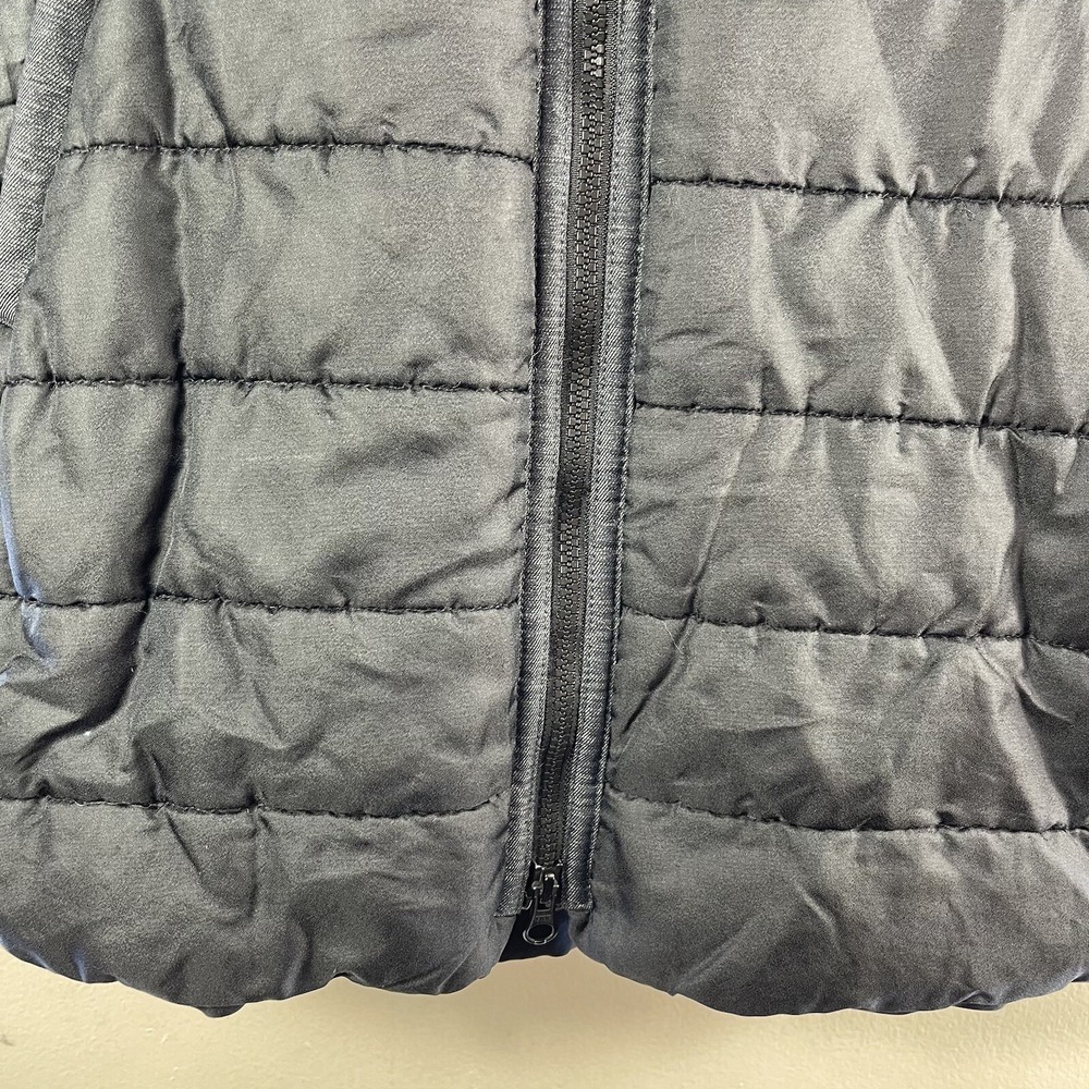 SmartWool Jacket Women Small Black Parka Wool Fill Coat Hooded Puffer Winter - Picture 7 of 16